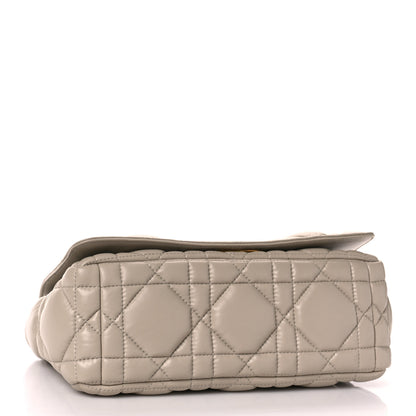 Christian Dior Calfskin Macrocannage Medium Caro Bag Sand 4 of 8