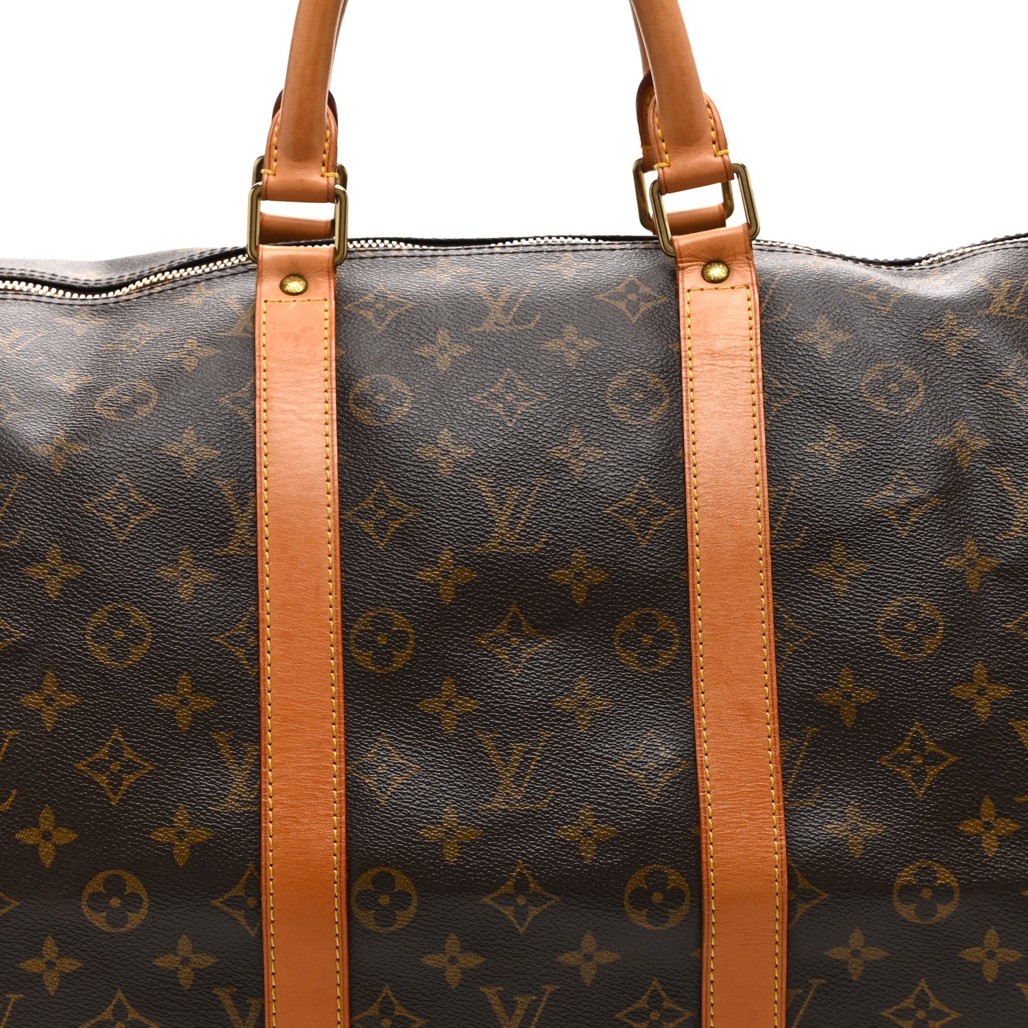 Louis Vuitton Monogram Keepall Bandouliere 55 7 of 10
