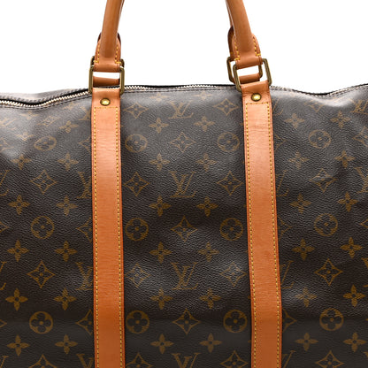 Louis Vuitton Monogram Keepall Bandouliere 55 7 of 10