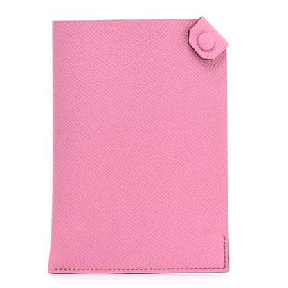 Hermes Epsom Tarmac PM Passport Holder 5P Pink 1 of 8