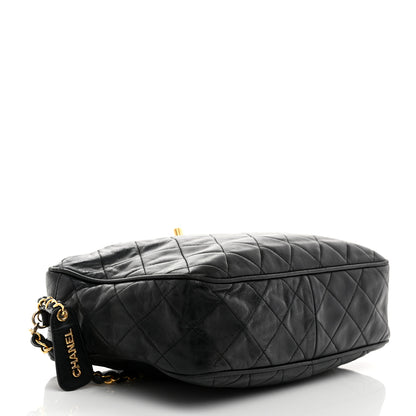 Chanel Lambskin Quilted Camera Case Black 4 of 11