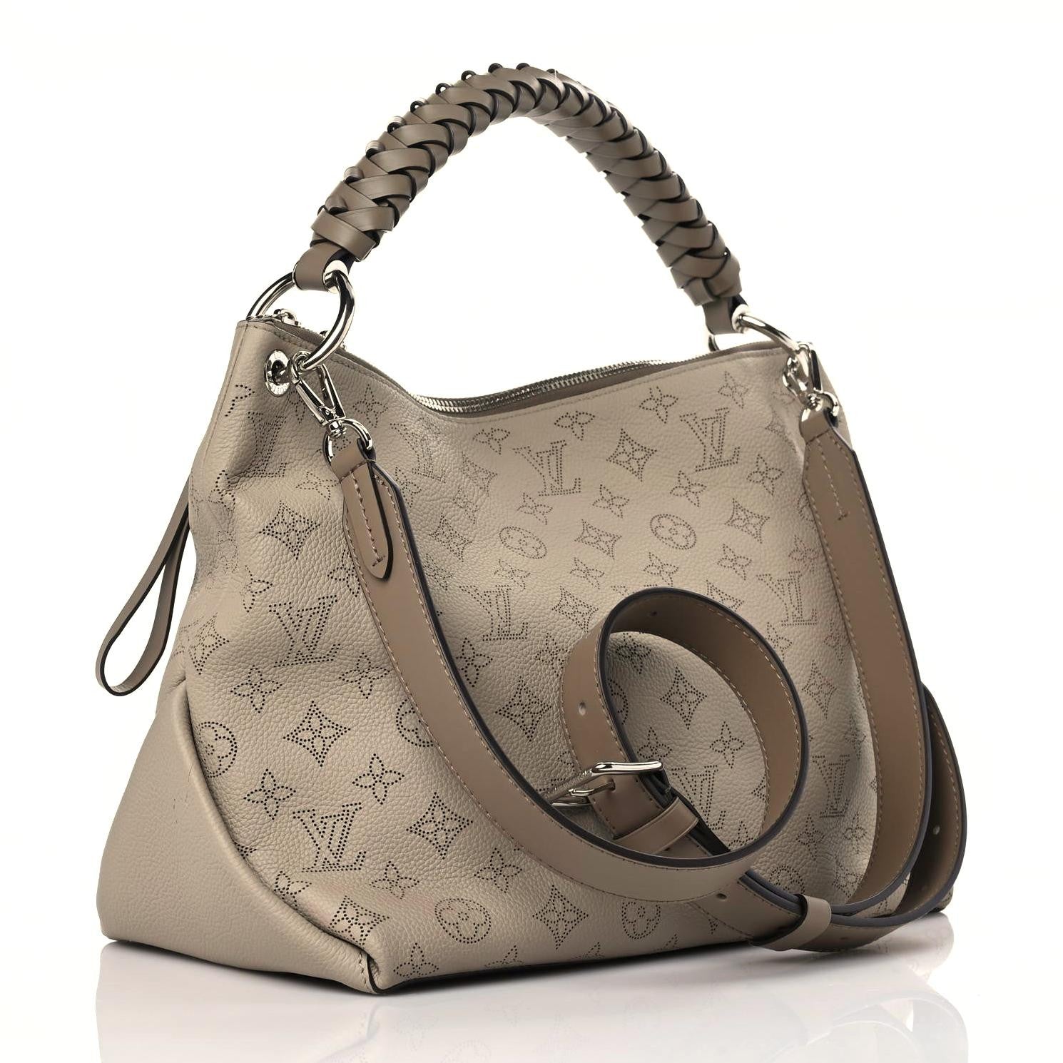 Louis Vuitton Mahina Beaubourg Hobo MM Galet 3 of 15