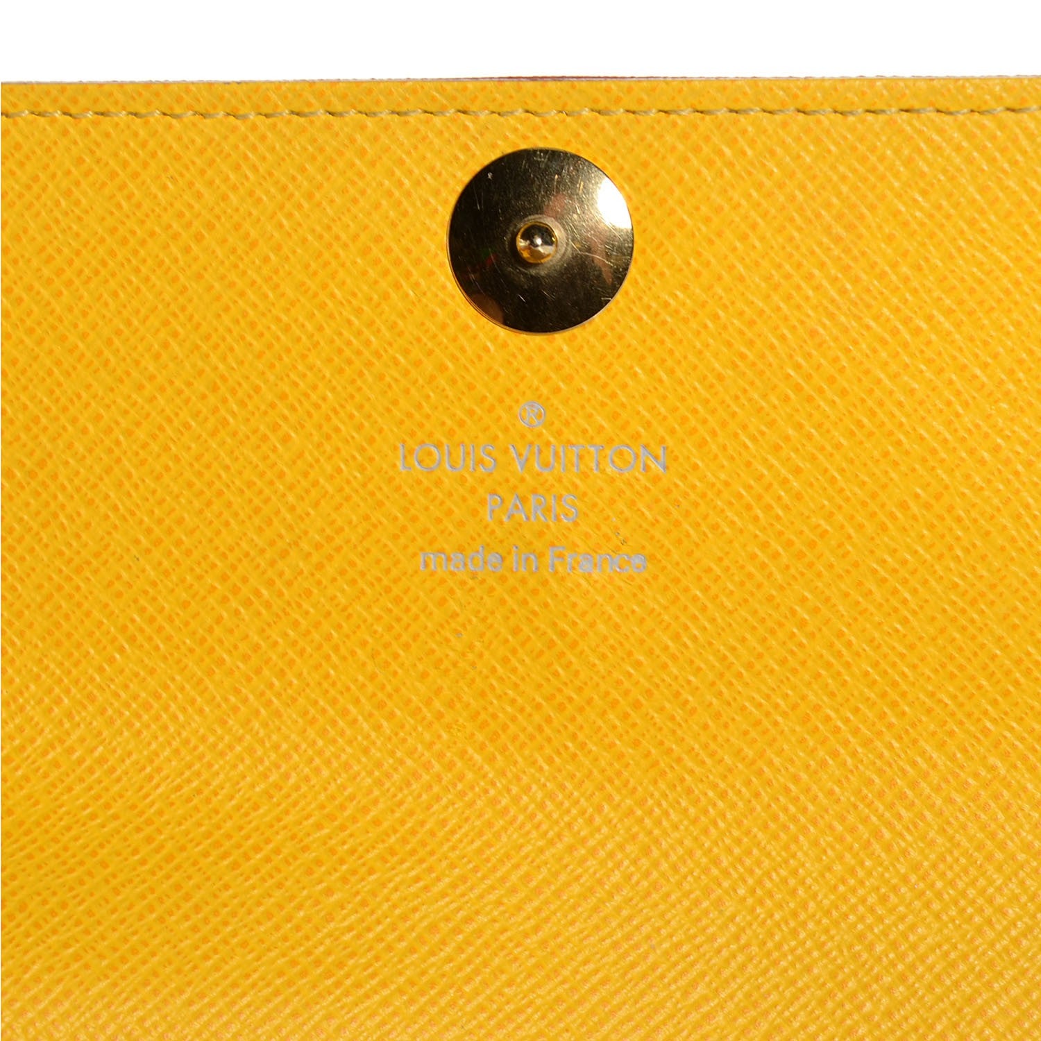Louis Vuitton Monogram Multicolor Sarah Wallet White Citron 5 of 8