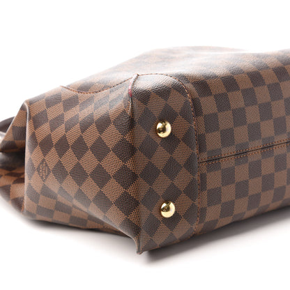 Louis Vuitton Damier Ebene Caissa Hobo Cherry 6 of 10