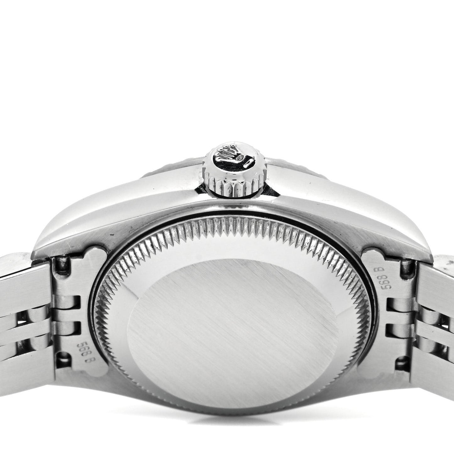 Stainless Steel 26mm Oyster Perpetual Date Watch White Roman 79240
