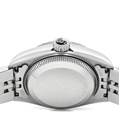 Rolex Stainless Steel 26mm Oyster Perpetual Date Watch White Roman 79240 4 of 5