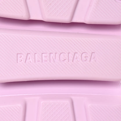 Balenciaga Technical 3D Recycled Knit Fake Fur Womens Speed 2.0 Sneakers 40 Monocolor Soft Pink 6 of 7
