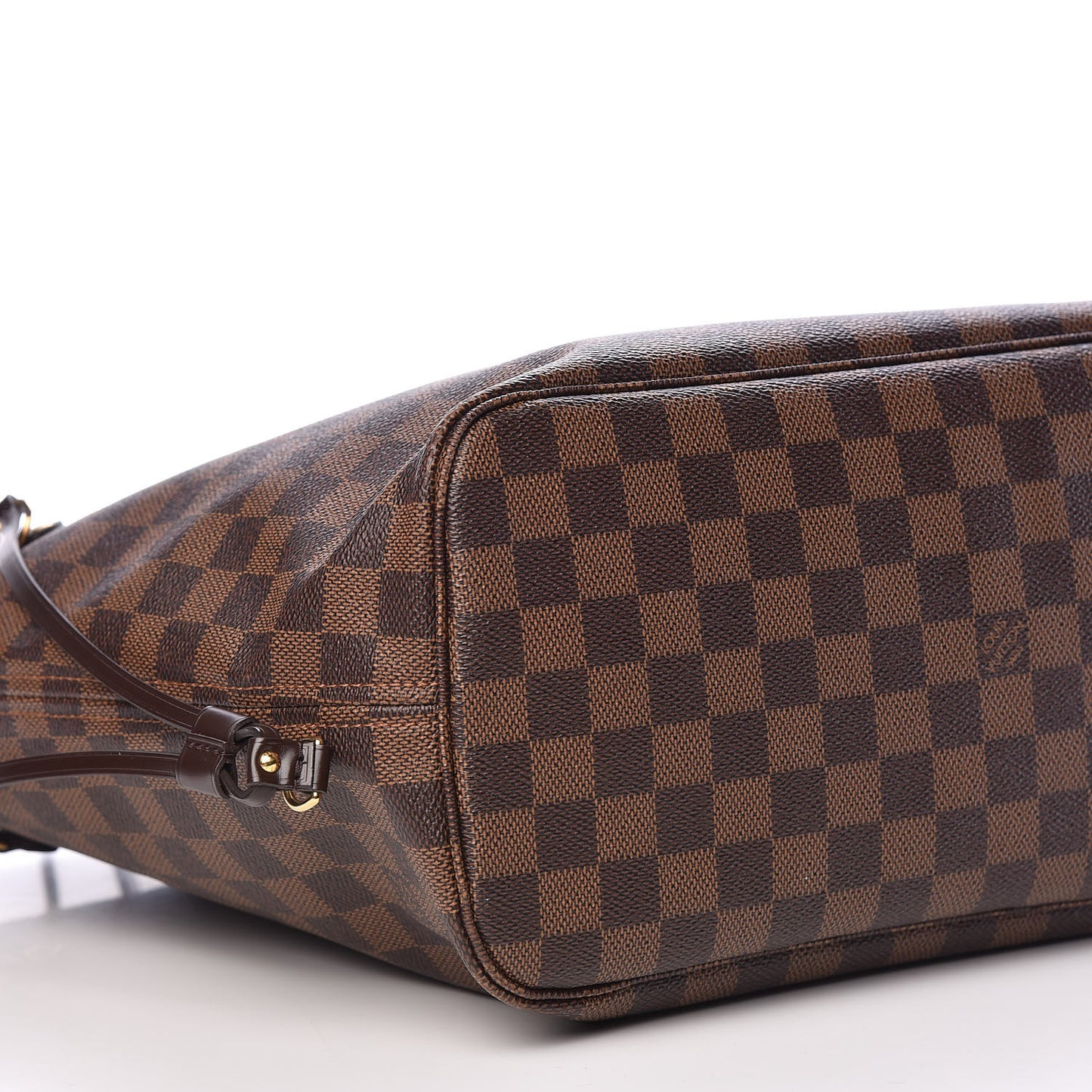 Damier Ebene Neo Neverfull MM Rose Ballerine