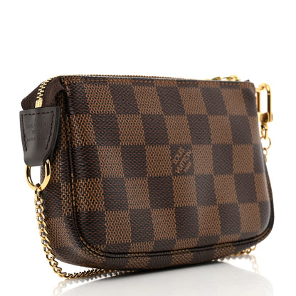 Louis Vuitton Damier Ebene Mini Pochette Accessories 3 of 8