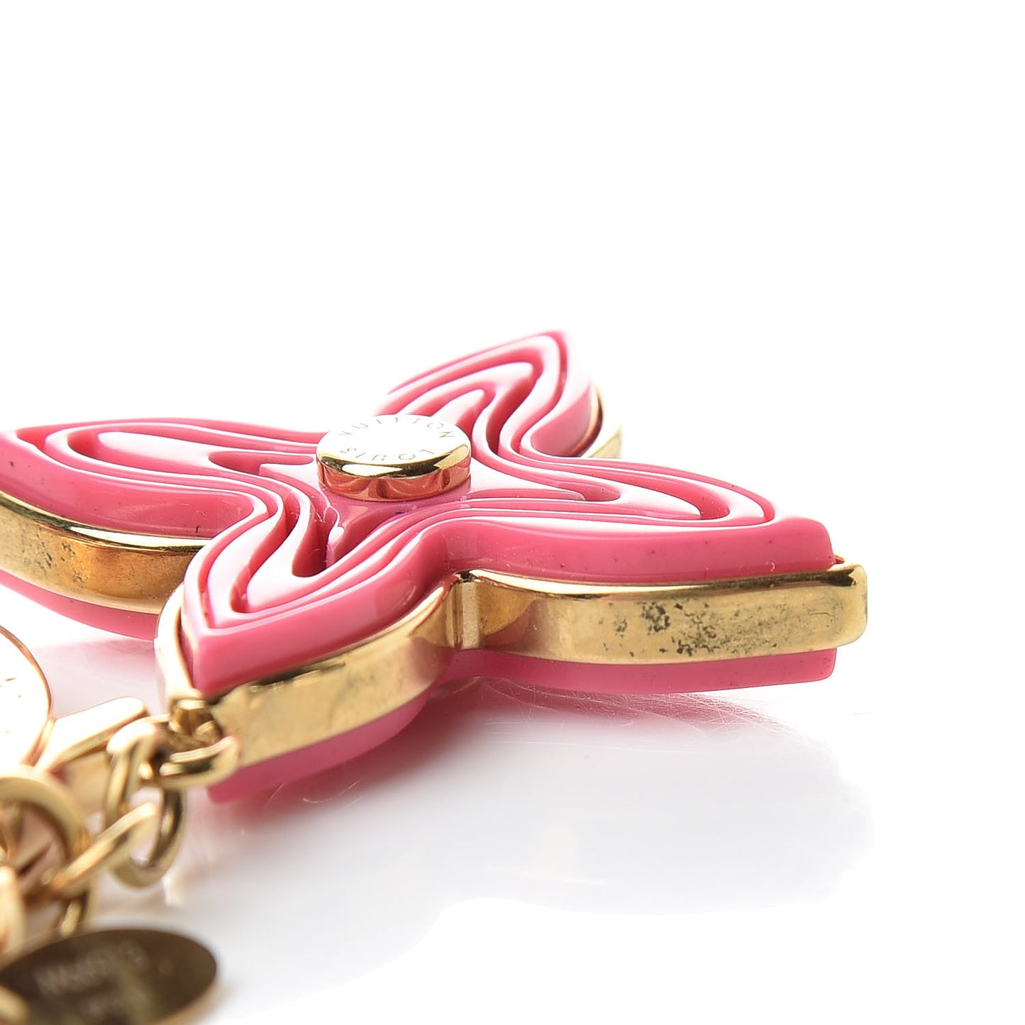 Resin Naif Bag Charm Pink