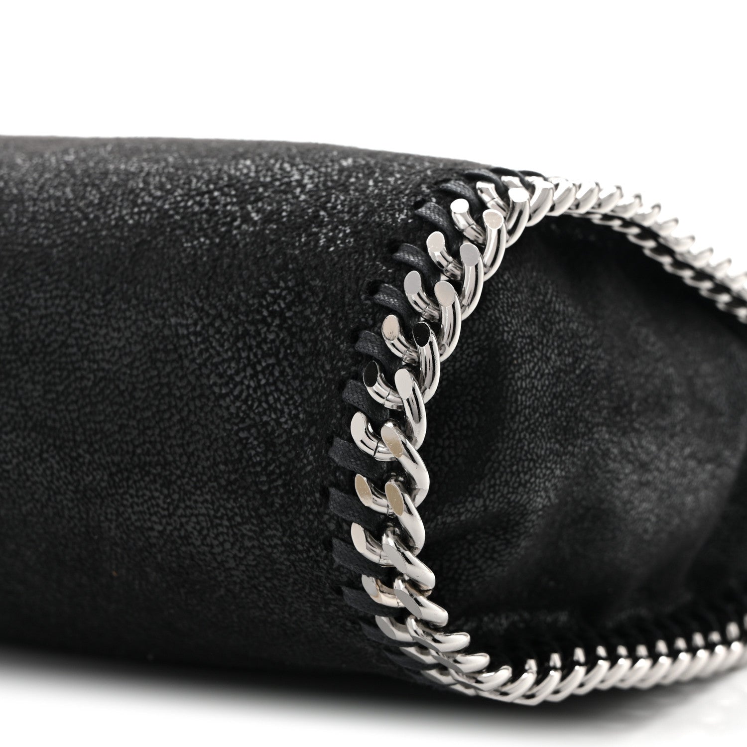 Stella McCartney Shaggy Deer Mini Falabella Tote Black 9 of 9