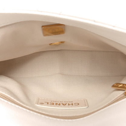 Chanel Caviar Quilted Mini CC You Flap White 5 of 11