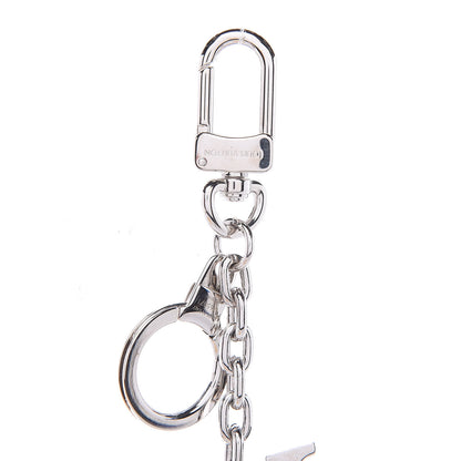 Louis Vuitton LV Facettes Bag Charm Key Holder Silver 2 of 3