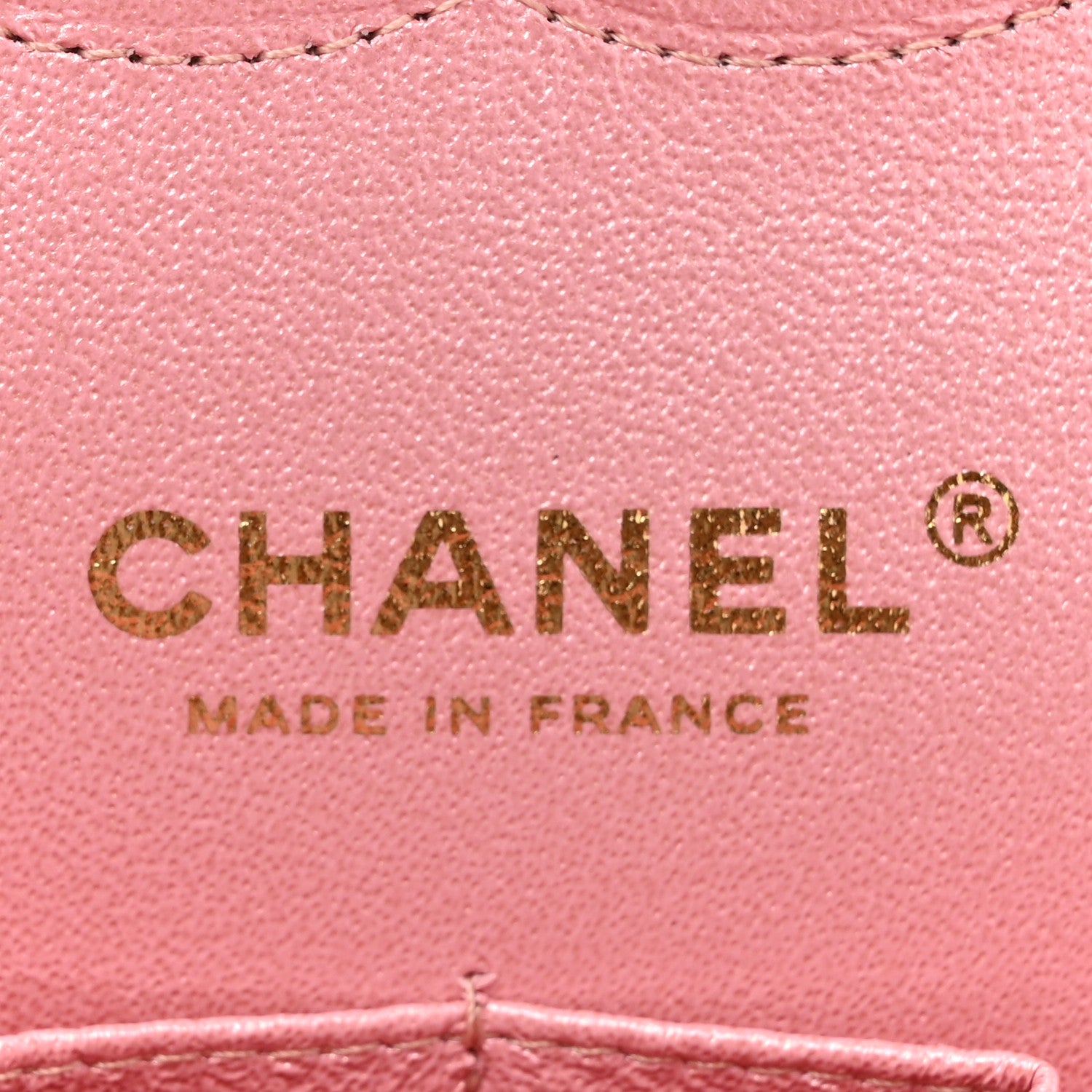 Chanel Iridescent Caviar Quilted Medium Double Flap Rose Pink 6 of 10
