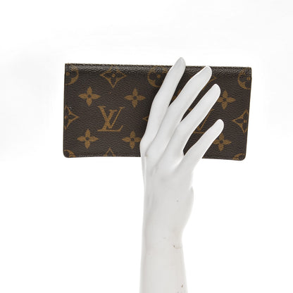 Louis Vuitton Monogram Simple Checkbook Holder Wallet Cover 2 of 6