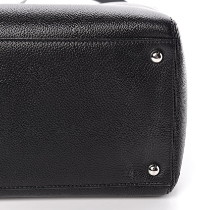 Chanel Calfskin Cerf Executive Shopper Tote Black 12 of 12