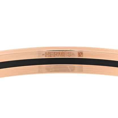 Hermes Enamel Uni Bangle 65 Rose Dragee 3 of 3