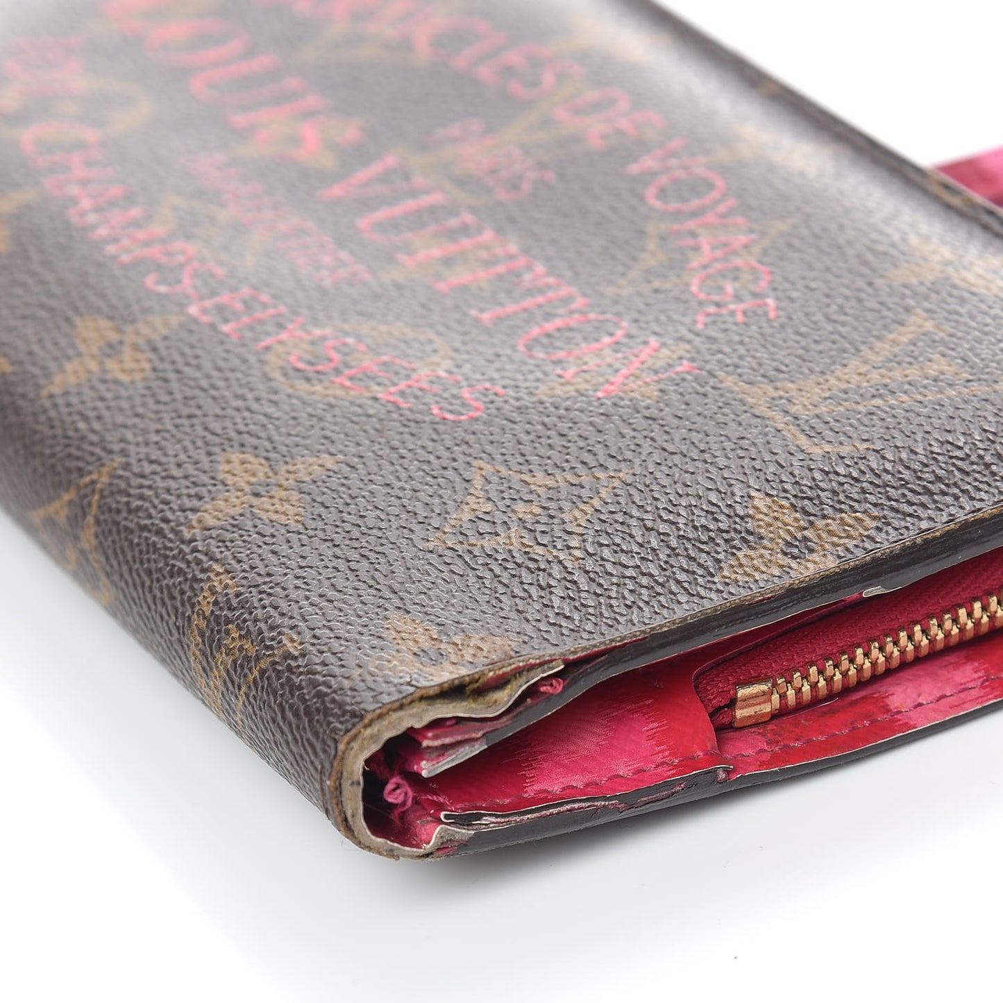 Monogram Articles de Voyage Ikat Insolite Wallet Rose Indien