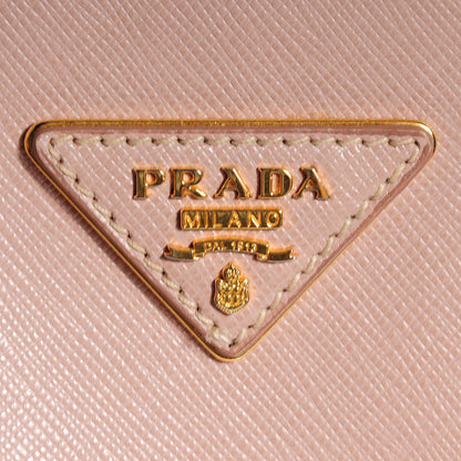 Prada Saffiano Lux Medium Double Zip Tote Cammeo 6 of 12