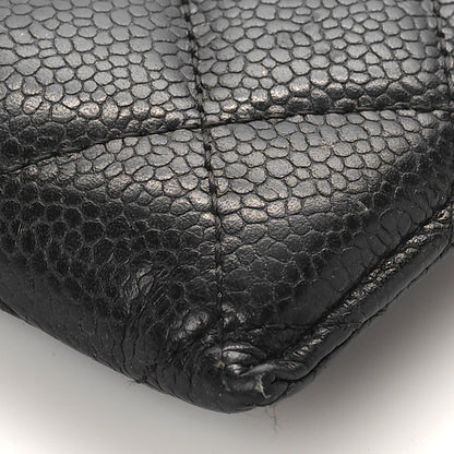 Chanel Caviar Quilted Card Holder Black 9 of 12
