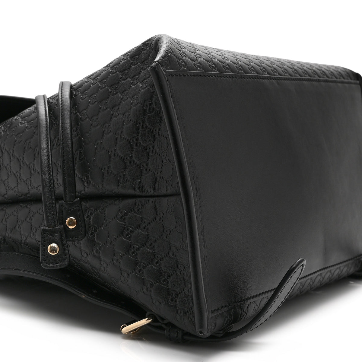 Gucci Microguccissima Drawstring Backpack Black 10 of 11