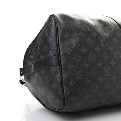 Louis Vuitton Monogram Eclipse Keepall Bandouliere 55 4 of 15