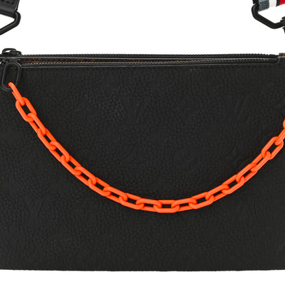 Louis Vuitton Taurillon Monogram Trio Messenger Black Multicolor 8 of 11