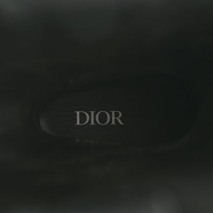 Christian Dior Rubber Oblique Garden Rain Boots 39 Black 6 of 7