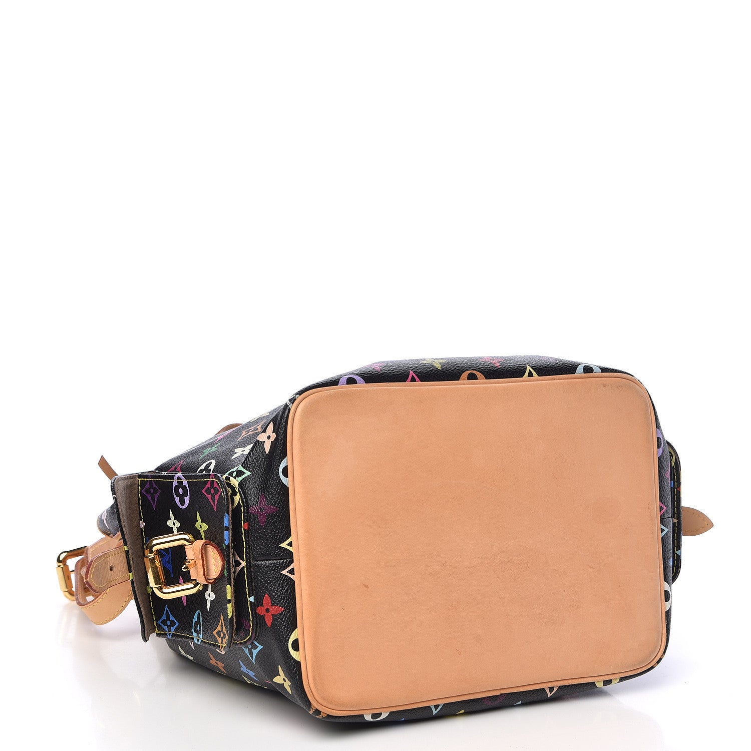 Louis Vuitton Monogram Multicolor Petit Noe Black 4 of 13