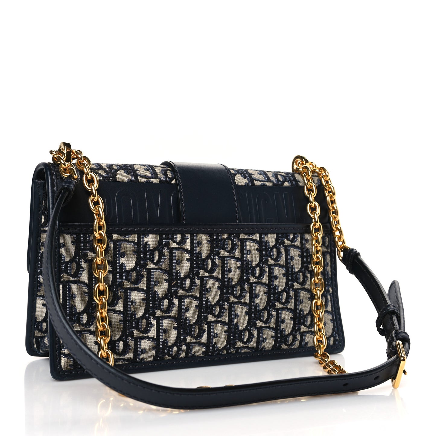 Oblique 30 Montaigne Chain Flap Bag Blue