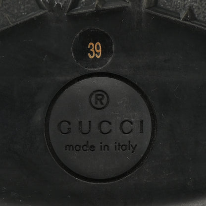 Gucci Cordovan Lux Womens Harald Horsebit 25mm Platform Loafers 39 Black 7 of 13