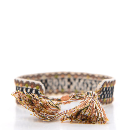 Christian Dior Woven Cotton J'Adior Friendship Bracelet 3 of 4