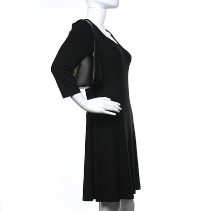 Saint Laurent Smooth Calfskin Le 5 A 7 Hobo Black 2 of 12