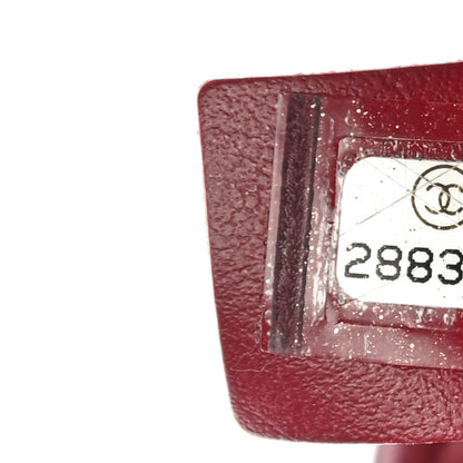 Chanel Lambskin Quilted Easy Carry Flap Burgundy 7 of 10