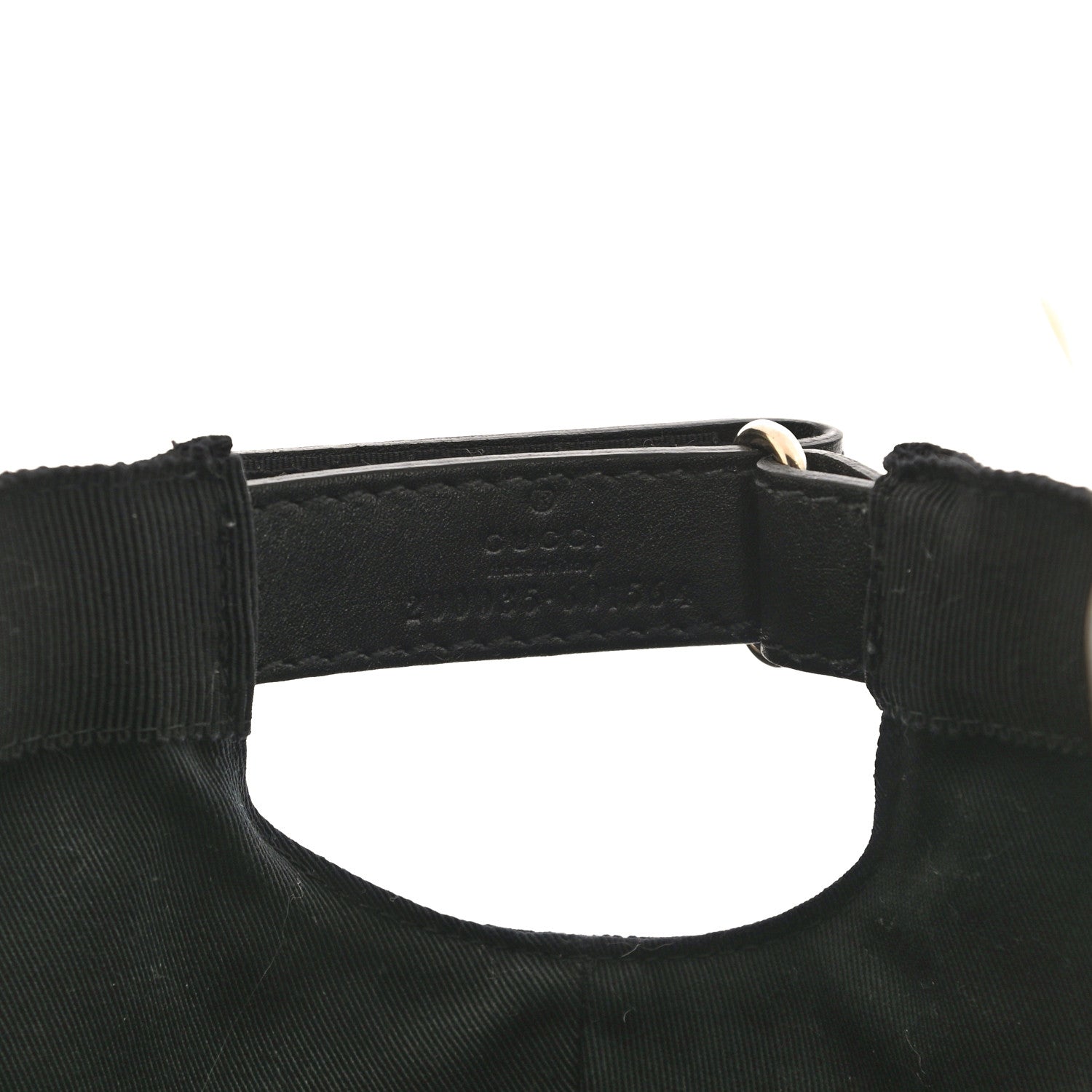 Gucci Monogram Web Baseball Hat XXL Black 10 of 11