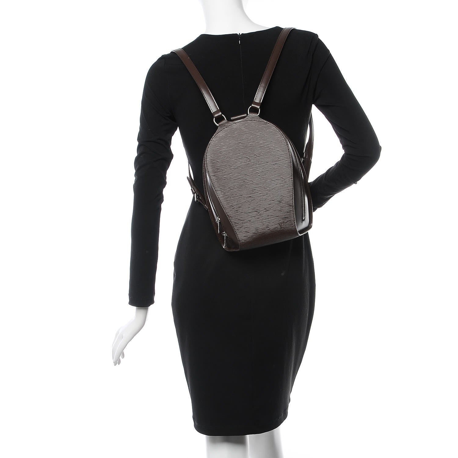 Louis Vuitton Epi Mabillon Backpack Moka 2 of 6