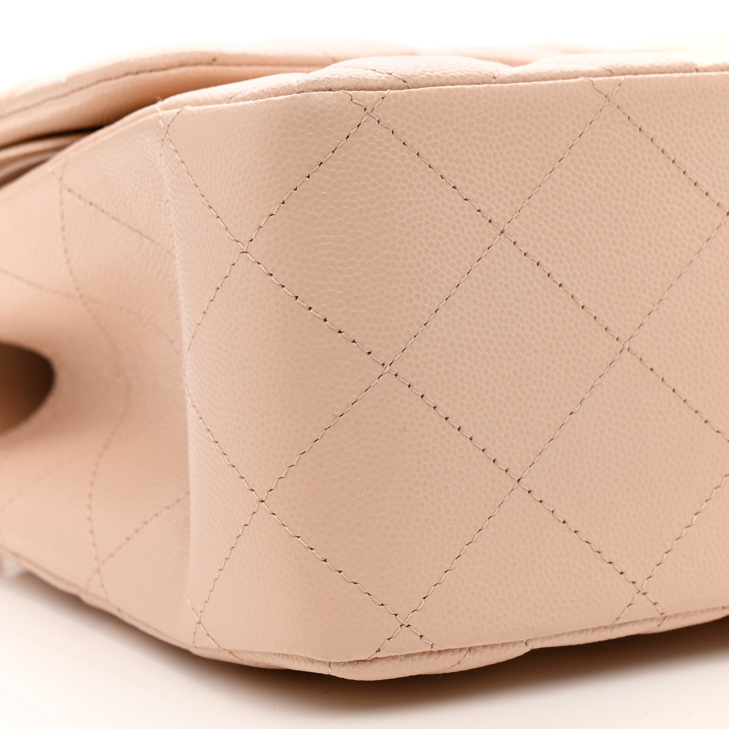 Chanel Caviar Quilted Jumbo Double Flap Light Pink 9 of 12