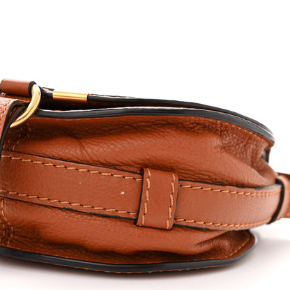Chloe Grained Calfskin Small Marcie Saddle Bag Tan 10 of 13