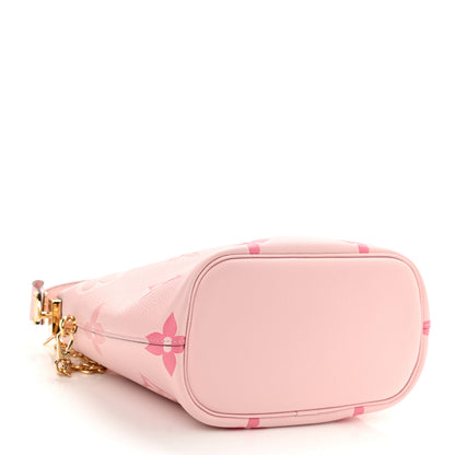 Louis Vuitton Empreinte Monogram Giant By The Pool Marshmallow Hobo PM Bouton De Rose 4 of 8