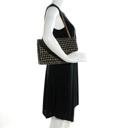 Chanel Fantasy Tweed 2.55 Reissue 226 Flap Black White 2 of 8