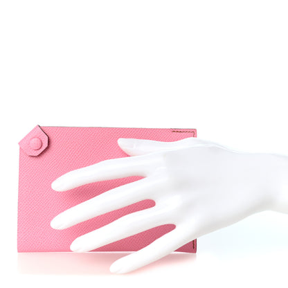 Hermes Epsom Tarmac PM Passport Holder 5P Pink 2 of 7