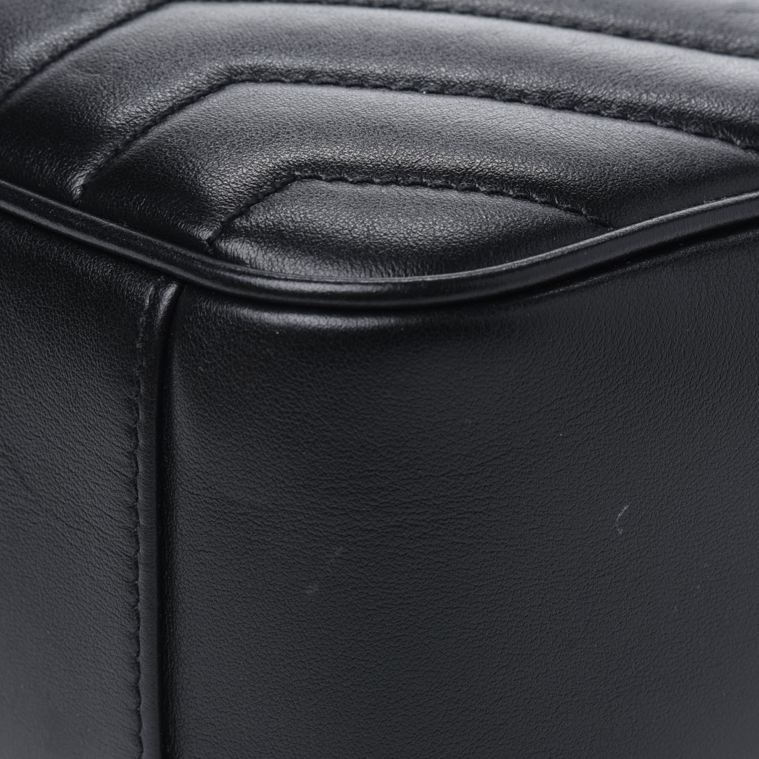 Saint Laurent Calfskin Matelasse Joan Camera Bag Black 10 of 14