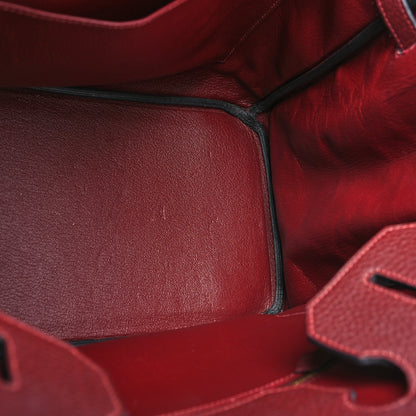 Hermes Fjord Birkin 35 Rouge H 13 of 18