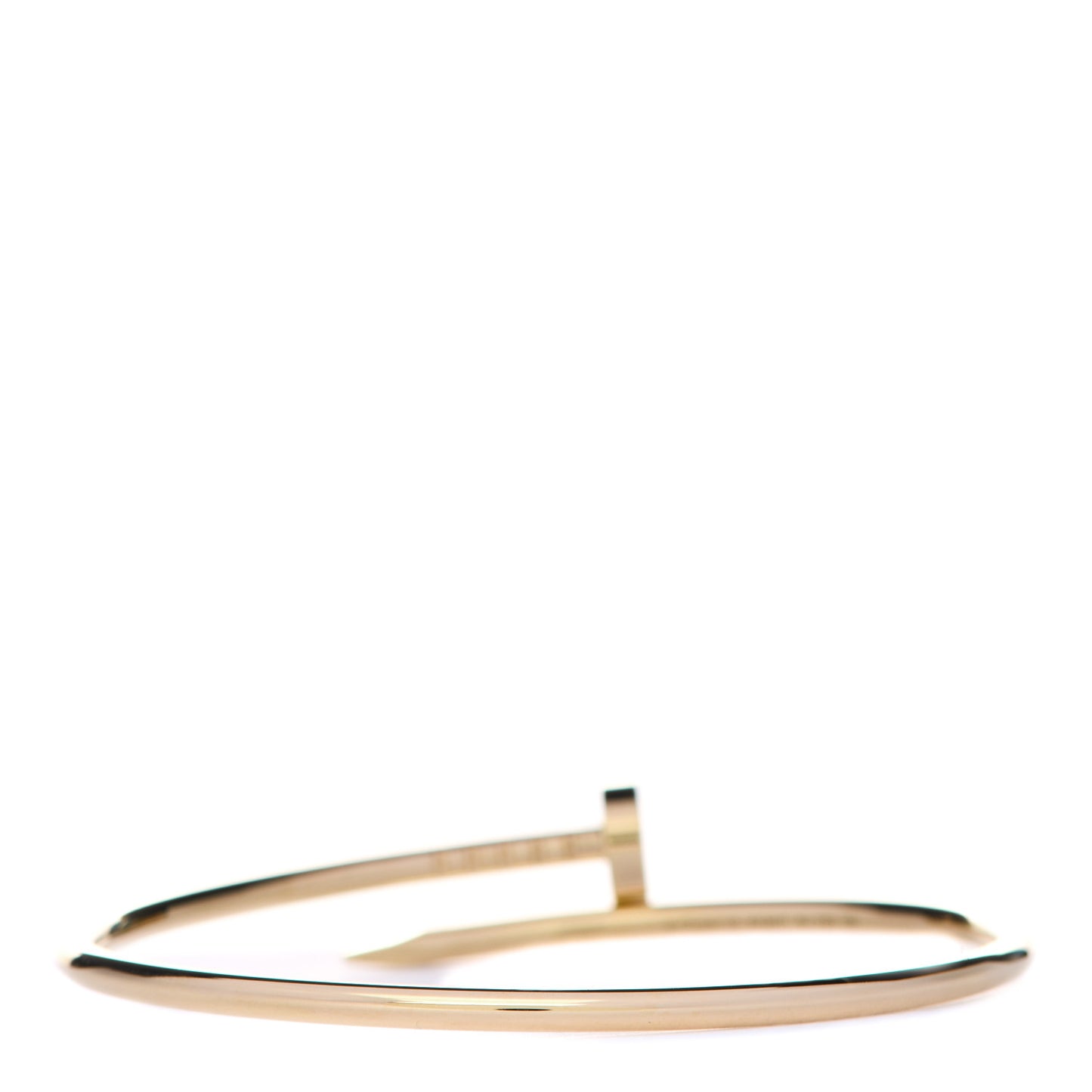 18K Yellow Gold Small Juste Un Clou Bracelet 15