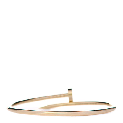Cartier 18K Yellow Gold Small Juste Un Clou Bracelet 15 3 of 5