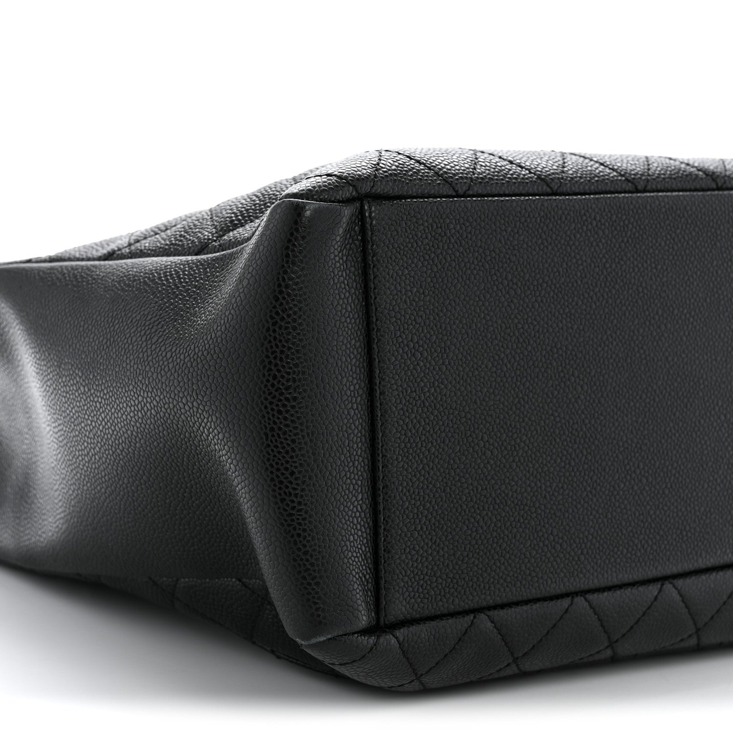 Chanel Caviar Quilted Grand Shopping Tote GST Black 9 of 15