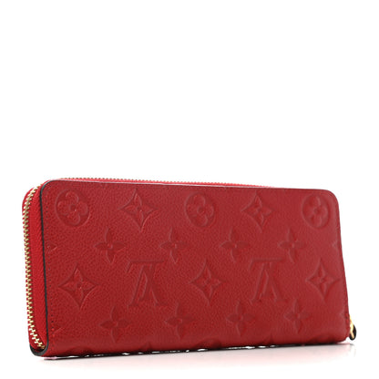 Louis Vuitton Empreinte Clemence Wallet Cherry 3 of 7