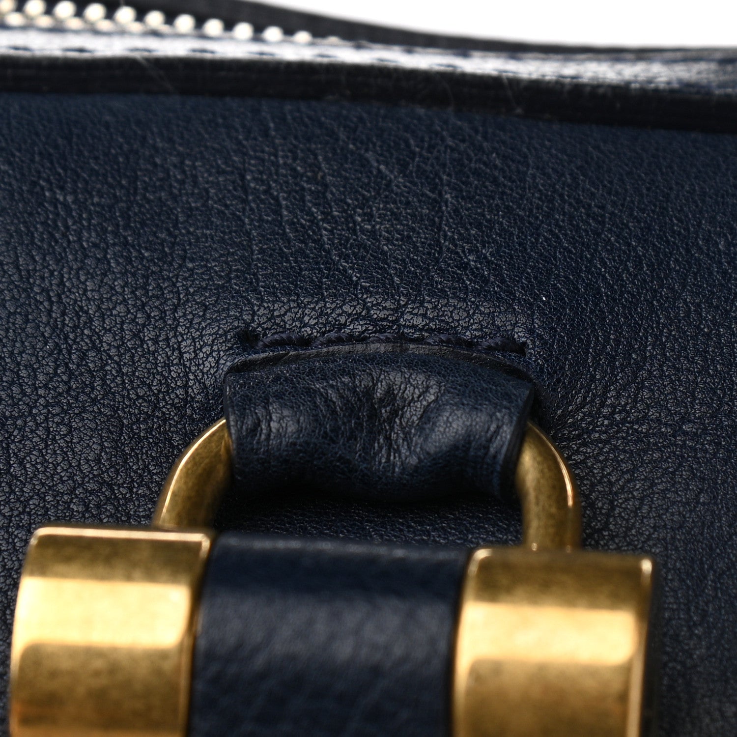 Saint Laurent Calfskin Oversized Muse Dark Blue 13 of 13