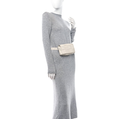 Bottega Veneta Nappa Maxi Intreccio The Belt Cassette Bag White 2 of 14