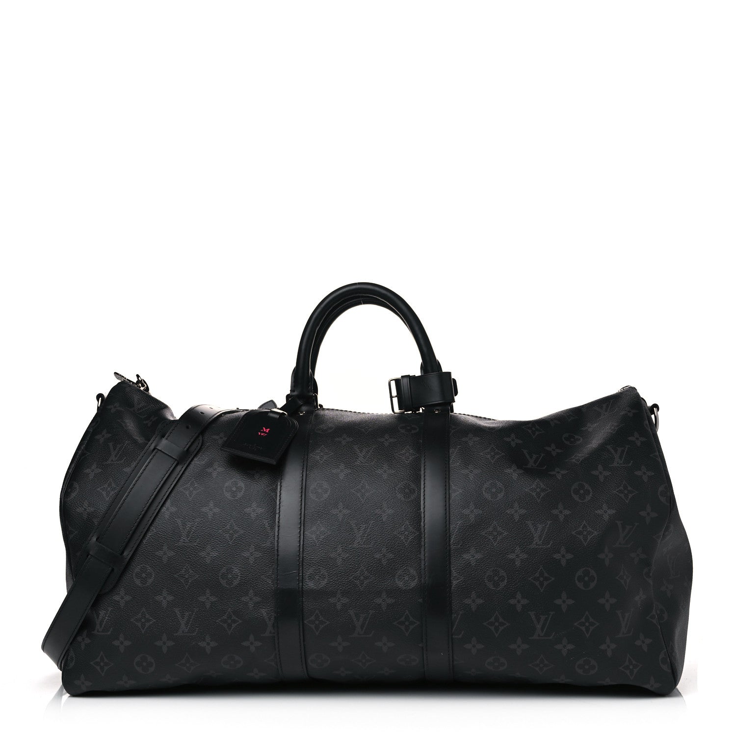 Louis Vuitton Monogram Eclipse Keepall Bandouliere 55 1 of 10